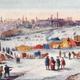 The frost of 1683 froze much of England, and fairs were held on the River Thames.